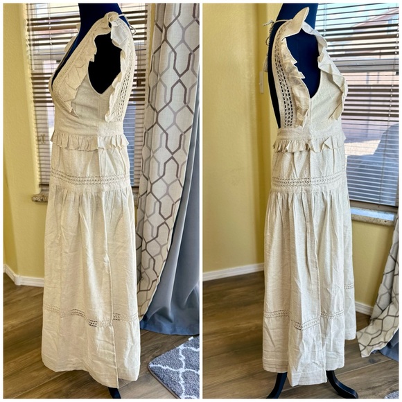 NEW! Spell & the Gypsy Collective Biscuit Lola Frill Maxi Dress - Picture 10 of 17